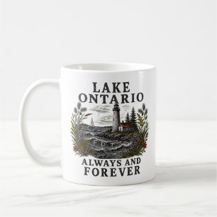 Taza De Café Ontario Lago Siempre Y Por Siempre