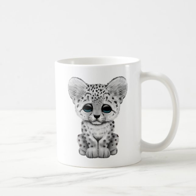 Taza De Café Onza linda Cub del bebé (Derecha)