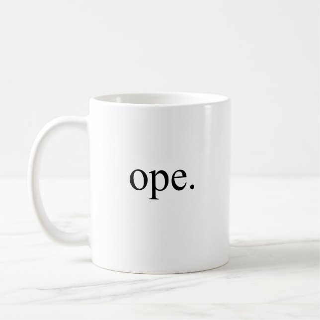 Taza De Café Ope (Izquierda)