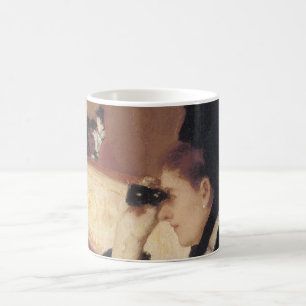 Taza De Café Ópera de Mary Cassatt, el impresionismo vintage