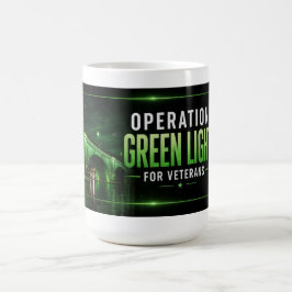 Taza De Café Operación Luz Verde para Veteranos London Bridge