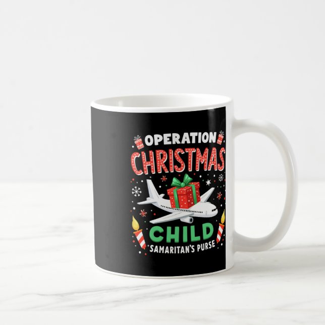 Taza De Café Operación Navidades Familia Divertida Infantil Coi (Derecha)