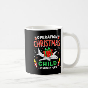 Taza De Café Operación Niño de Navidad Bolsa de Samaritanos