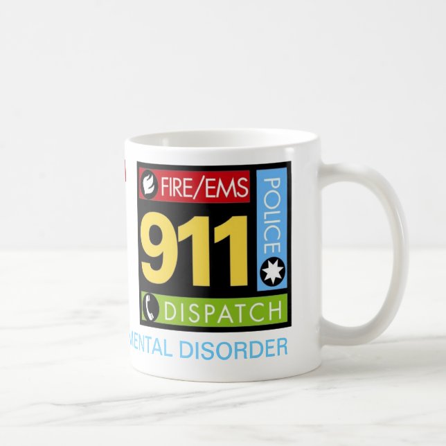 Taza De Café Operador 911 (Derecha)