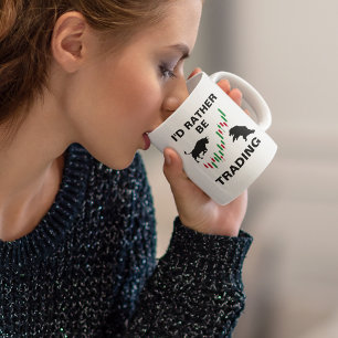 Taza De Café Operador de acciones