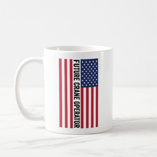 Taza De Café Operador futuro de grúa (Izquierda)