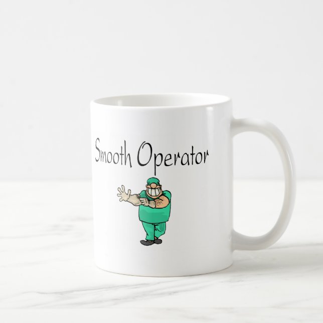 Taza De Café Operador liso (Derecha)