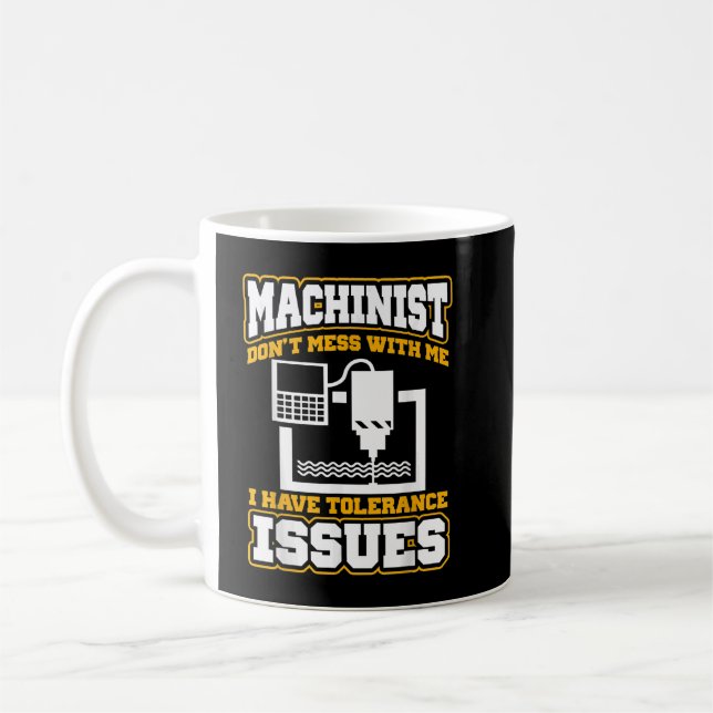 Taza De Café Operador machista gracioso (Izquierda)