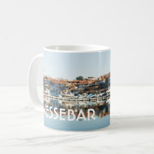 Taza De Café Opinión sobre la ciudad búlgara famosa Nessebar