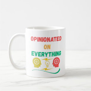Taza De Café Opinionada Sobre Todo El Café Mug