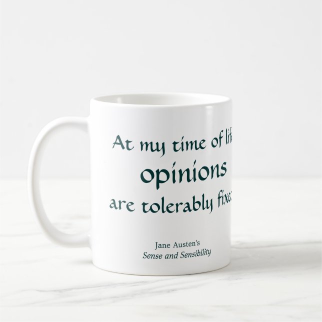 Taza De Café Opiniones (Izquierda)