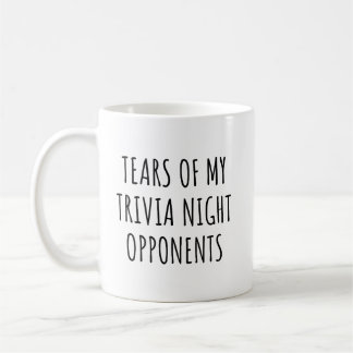 Taza De Café Oponentes Divertidos de Trivia