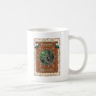 Taza De Café Oportunidades de Energía del Pájaro Carpintero