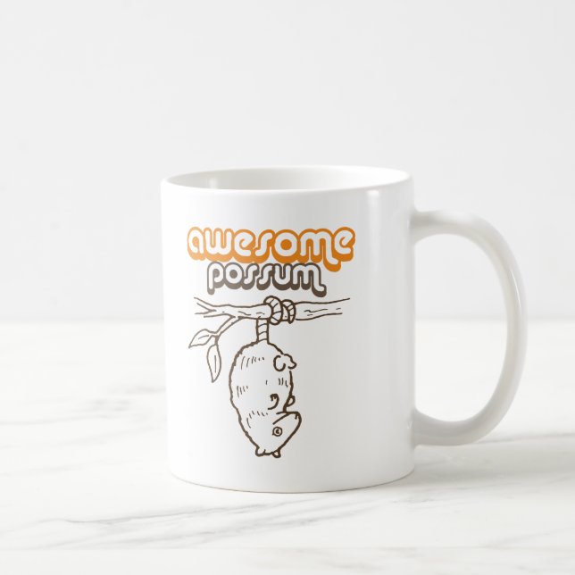 Taza De Café Oposum impresionante (Derecha)
