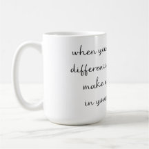 Taza de café optimista