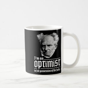 Taza De Café Optimista Arthur Schopenhauer Pessimism P