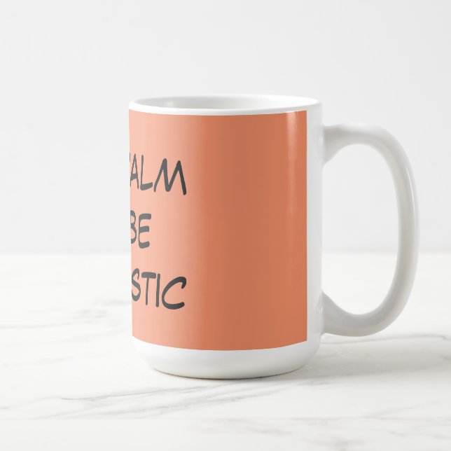 Taza de café optimista de la cita (Derecha)