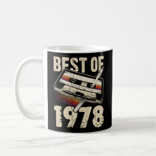 Taza De Café Óptimo De Audio Cassette De 1978 46ª 46