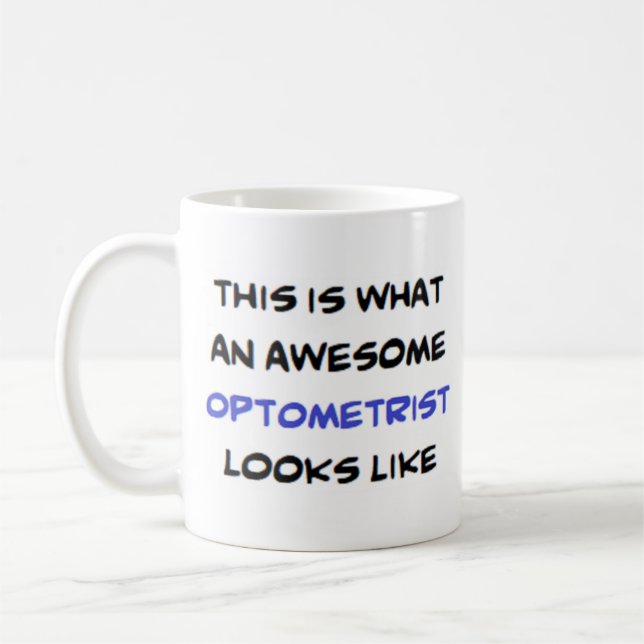 Taza De Café optometrista, impresionante (Izquierda)