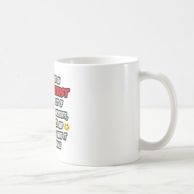 Taza De Café Optometrista .. OMG WTF LOL (Derecha)