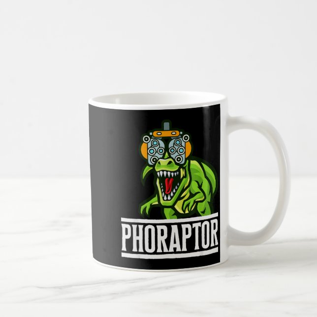 Taza De Café Optometry Machine Phoropter Funny Optometrist Phor (Derecha)