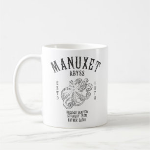 Taza De Café Opulpo de calamar de fondo marino Innsmouth