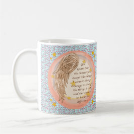 Taza De Café Oración Angel Serenity