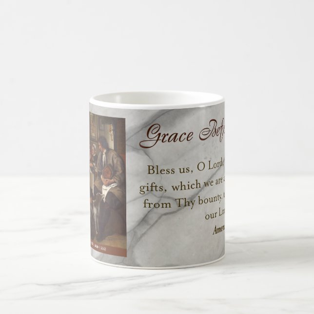 Taza De Café Oración antes de las comidas (Centro)