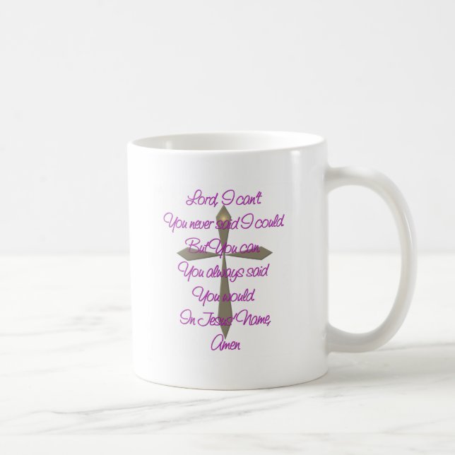 Taza De Café Oración de Jesús (Derecha)