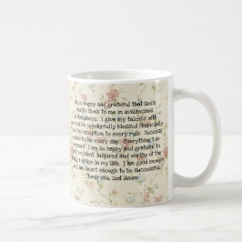 Taza De Café Oración de prosperidad para la abundancia 