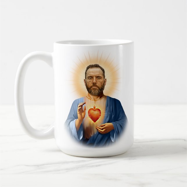 Taza De Café Oración de Saint Jack Smith (Izquierda)