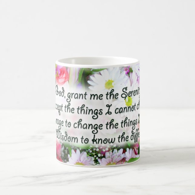 Taza De Café Oración de Serenity Bouquet (Centro)