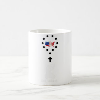 Taza De Café Oración de soldados Rosary Beads Estados Unidos