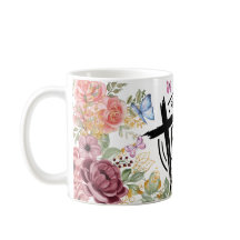 Oración floral sobre ella a través de ella