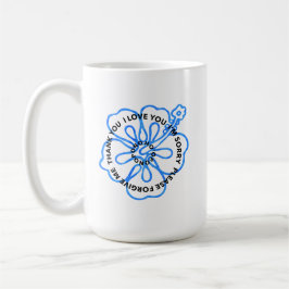 Taza De Café Oración Ho'oponopono TE AMO LO SIENTO PERDÓNAME 