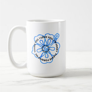 Taza De Café Oración Ho'oponopono TE AMO LO SIENTO PERDÓNAME