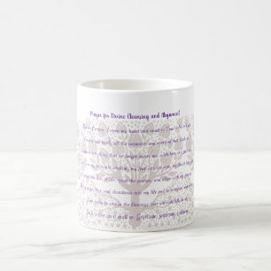 Taza De Café Oración por limpieza y alineación divina
