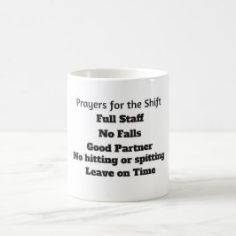 Taza De Café Oraciones por la alfombra del cambio