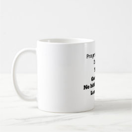 Taza De Café Oraciones por la alfombra del cambio
