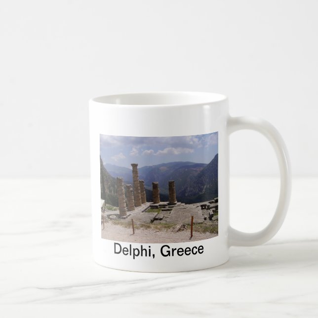Taza De Café "Oracle de Delphi " (Derecha)