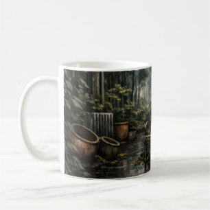 Taza De Café Orangerie Invernadero Decadencia Hermosa