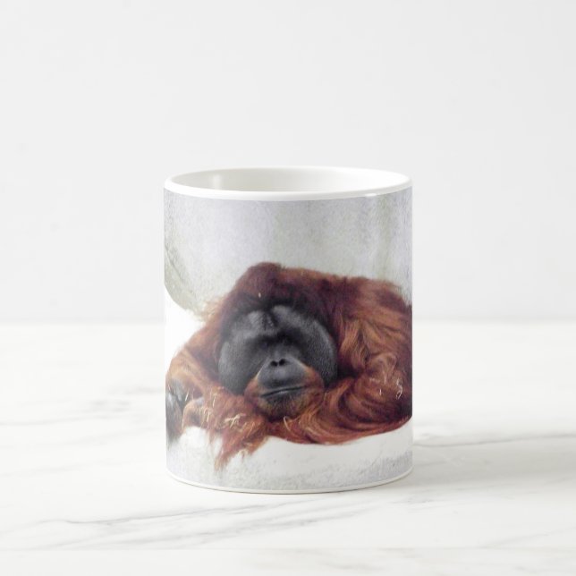 Taza De Café Orangután (Centro)