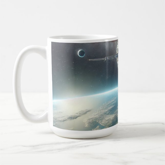 Taza De Café Orbiting Innovation Coffee Mug (Izquierda)