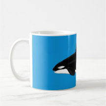 Orca / Asesino Whale Mug Blue