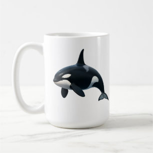 Taza De Café Orca en movimiento