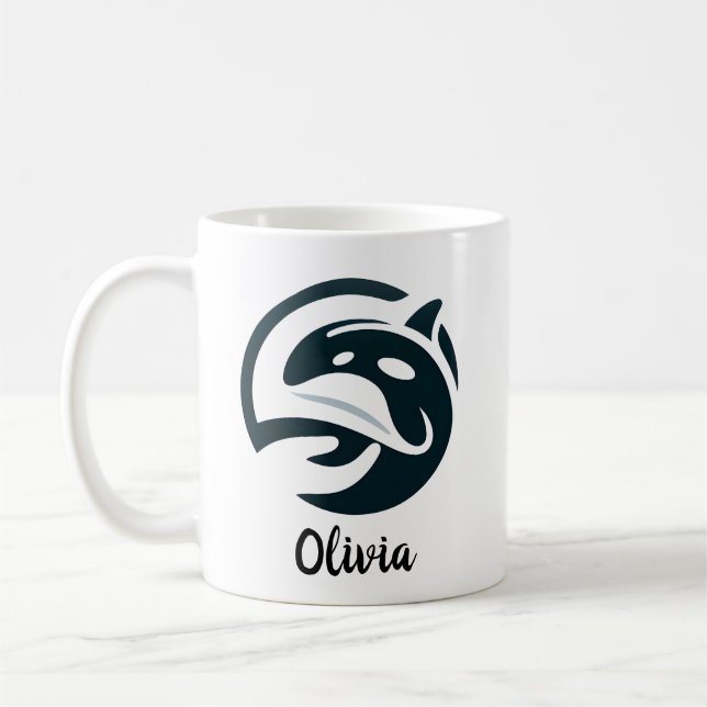 Taza De Café Orca Love (Izquierda)