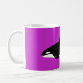 Taza De Café Orca Mug en rosa