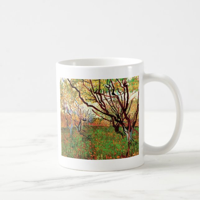 Taza De Café Orchard en Blossom, Vincent van Gogh (Derecha)