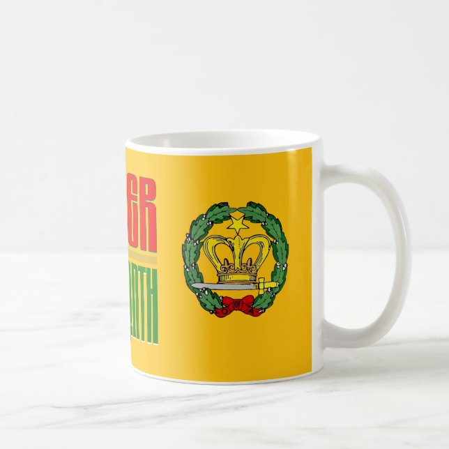 Taza De Café Orden de Amaranth Coffee Mug Gift por ella (Derecha)