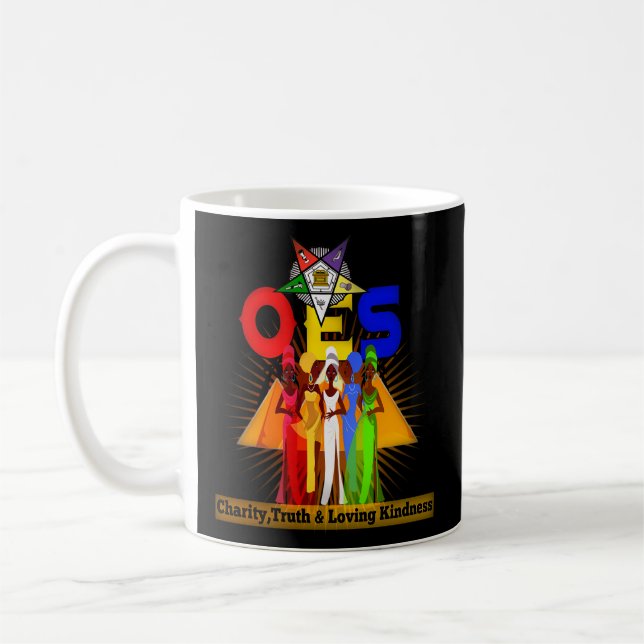 Taza De Café Orden De La Estrella Oriental Oes Ring Diva Sister (Izquierda)